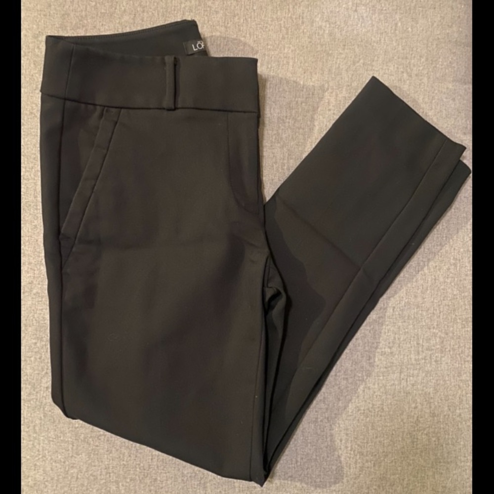 The LOFT Black Marisa Skinny Pants - Like New